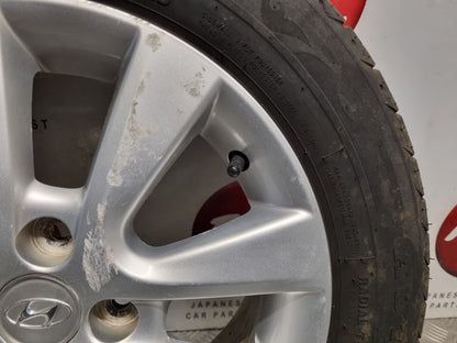 HYUNDAI I20 PB 2008-2014 15" INCH GENUINE ALLOY WHEEL 5MM 185/60/15 52910-1J805