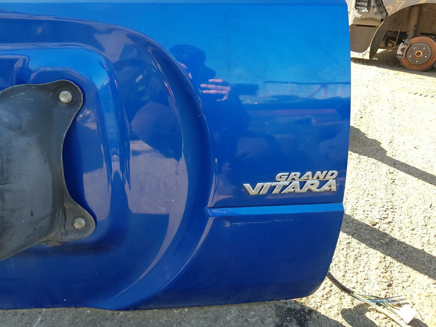 Suzuki Grand Vitara 3DR Tailgate Shell In Blue 2006-2011