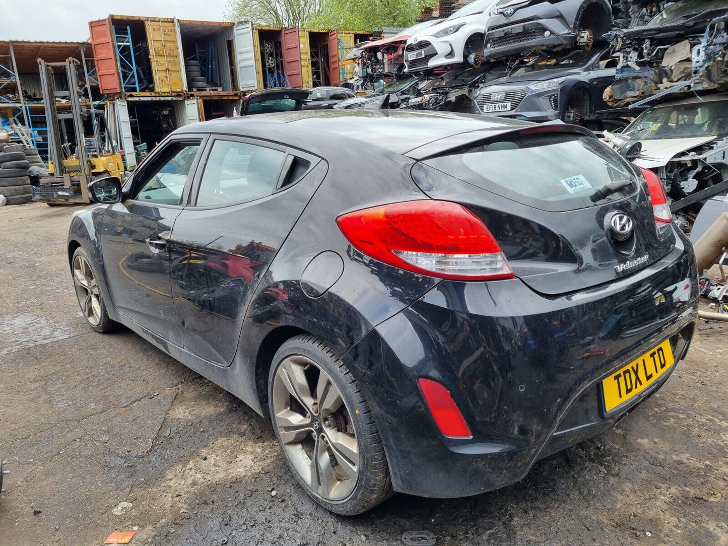 2013 HYUNDAI VELOSTER (FS) SPORT 1.6 GDI PETROL MANUAL 4DR VEHICLE FOR BREAKING