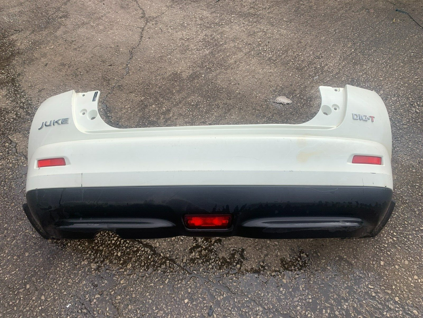 NISSAN JUKE F15 2010-2014 PRE-FACELIFT GENUINE REAR BUMPER WHITE