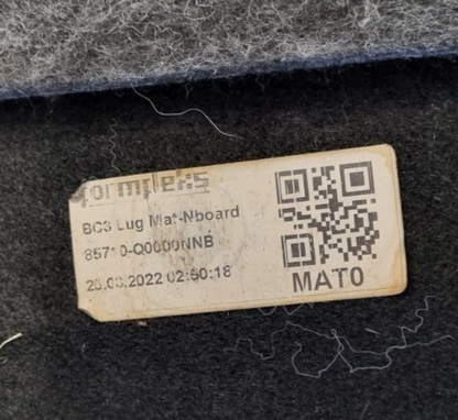 HYUNDAI I20N (BC3) MK3 2020-2023 GENUINE BOOT CARPET COVER LINER 85710-Q0000