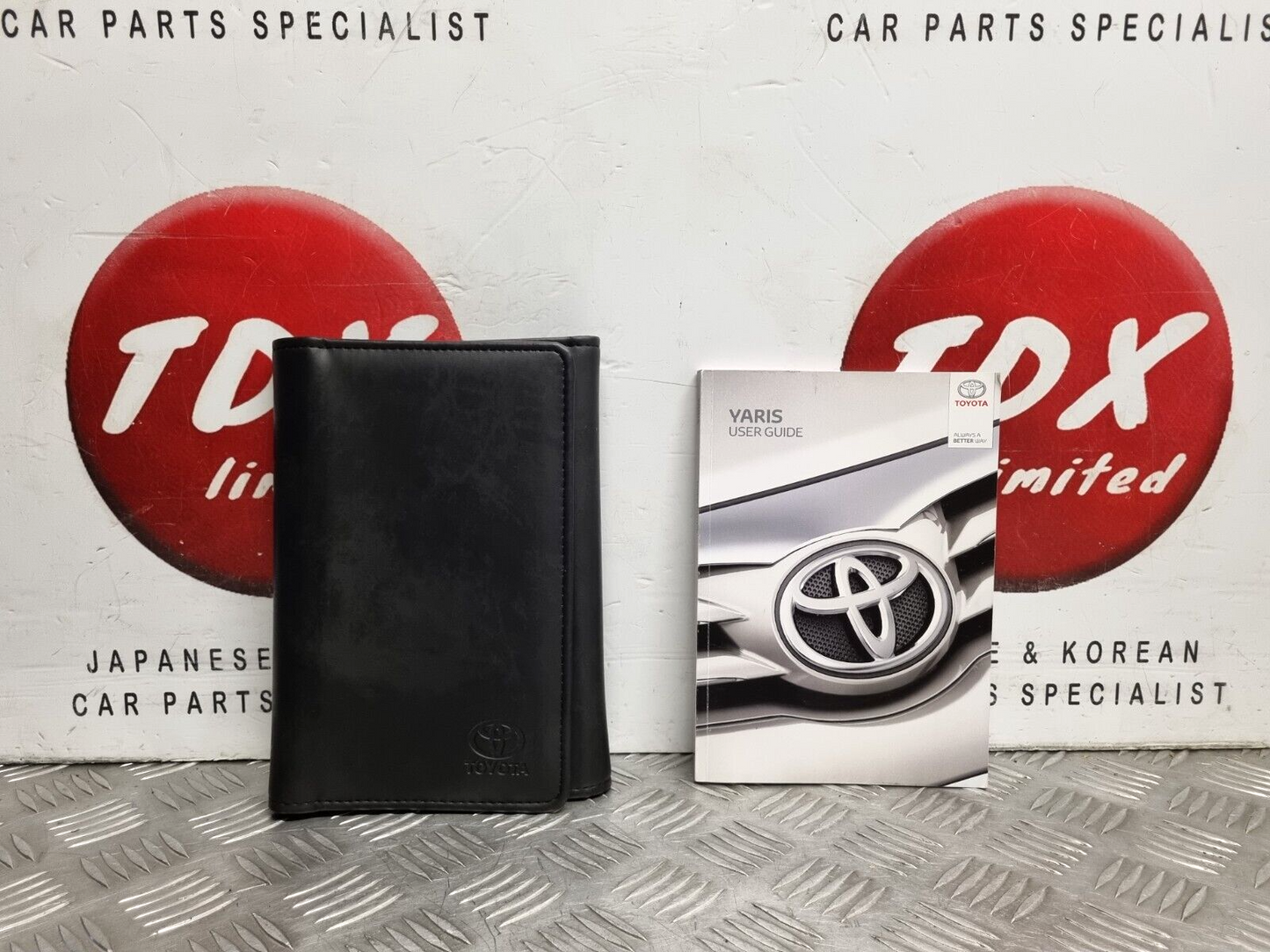 TOYOTA YARIS MK3 2012-2017 GENUINE OWNERS MANUAL HANDBOOK PACK WALLET BOOK