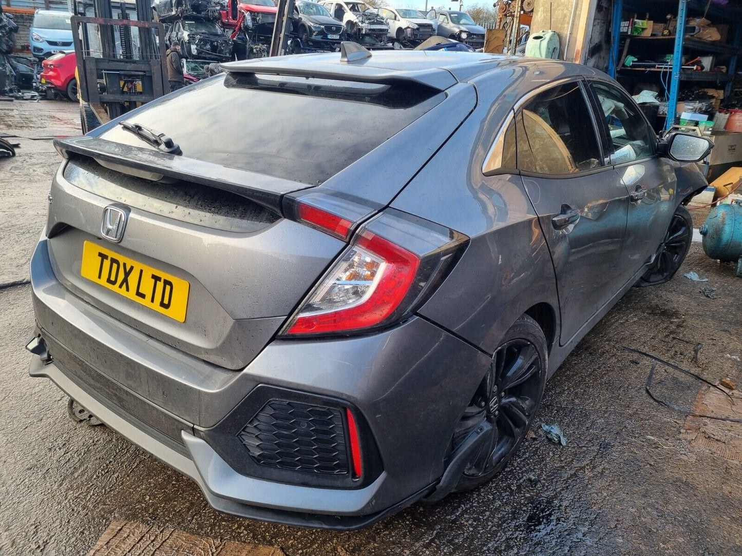 2018 HONDA CIVIC SR MK10 (FK6) 1.0 PETROL CVT AUTO 1 WHEEL NUT PARTS AND SPARES