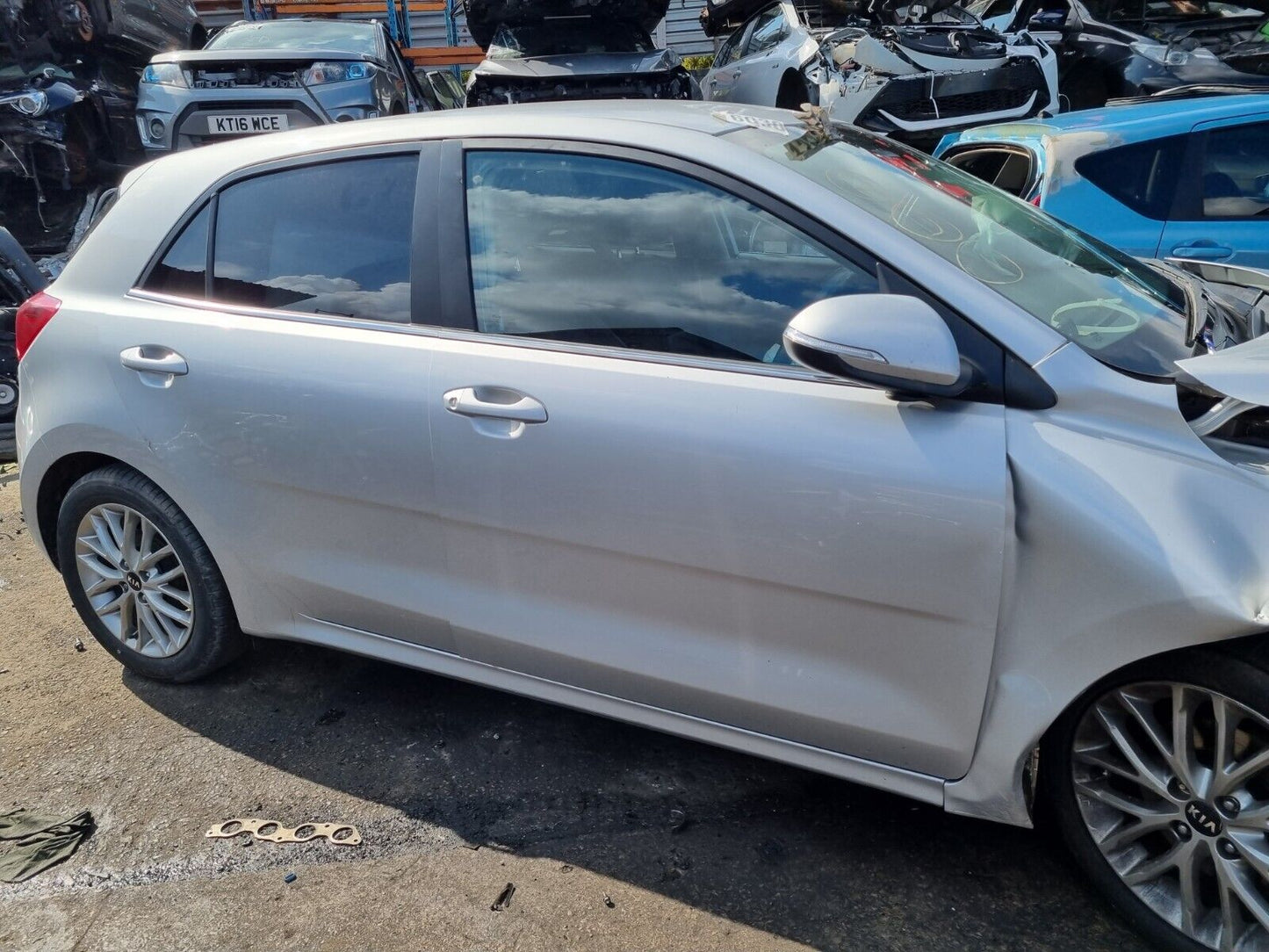 2018 KIA RIO 3 MK4 (YB) 1.0 PETROL 5 SPEED MANUAL 5DR VEHICLE FOR BREAKING