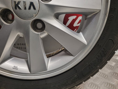KIA PICANTO TA 2011-2017 14" INCH GENUINE ALLOY WHEEL 7MM 165/60/14 52910-1Y150