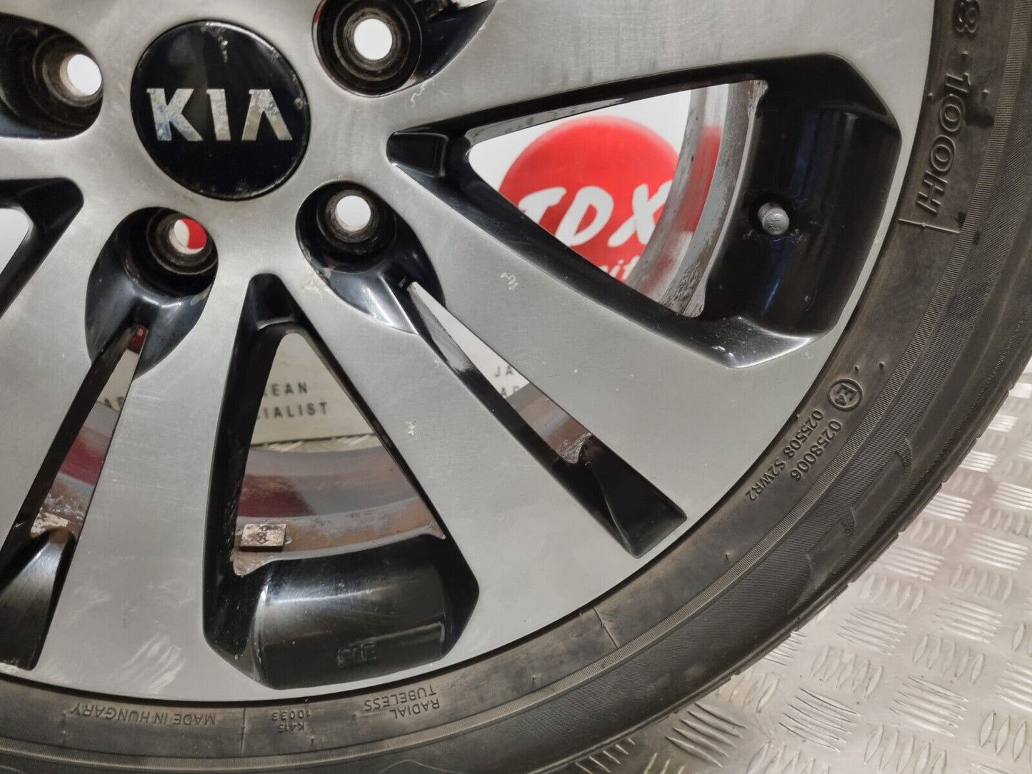 KIA SPORTAGE MK3 2010-2015 18" DIAMOND CUT ALLOY WHEEL 7MM 235/55/18 52910-3U300