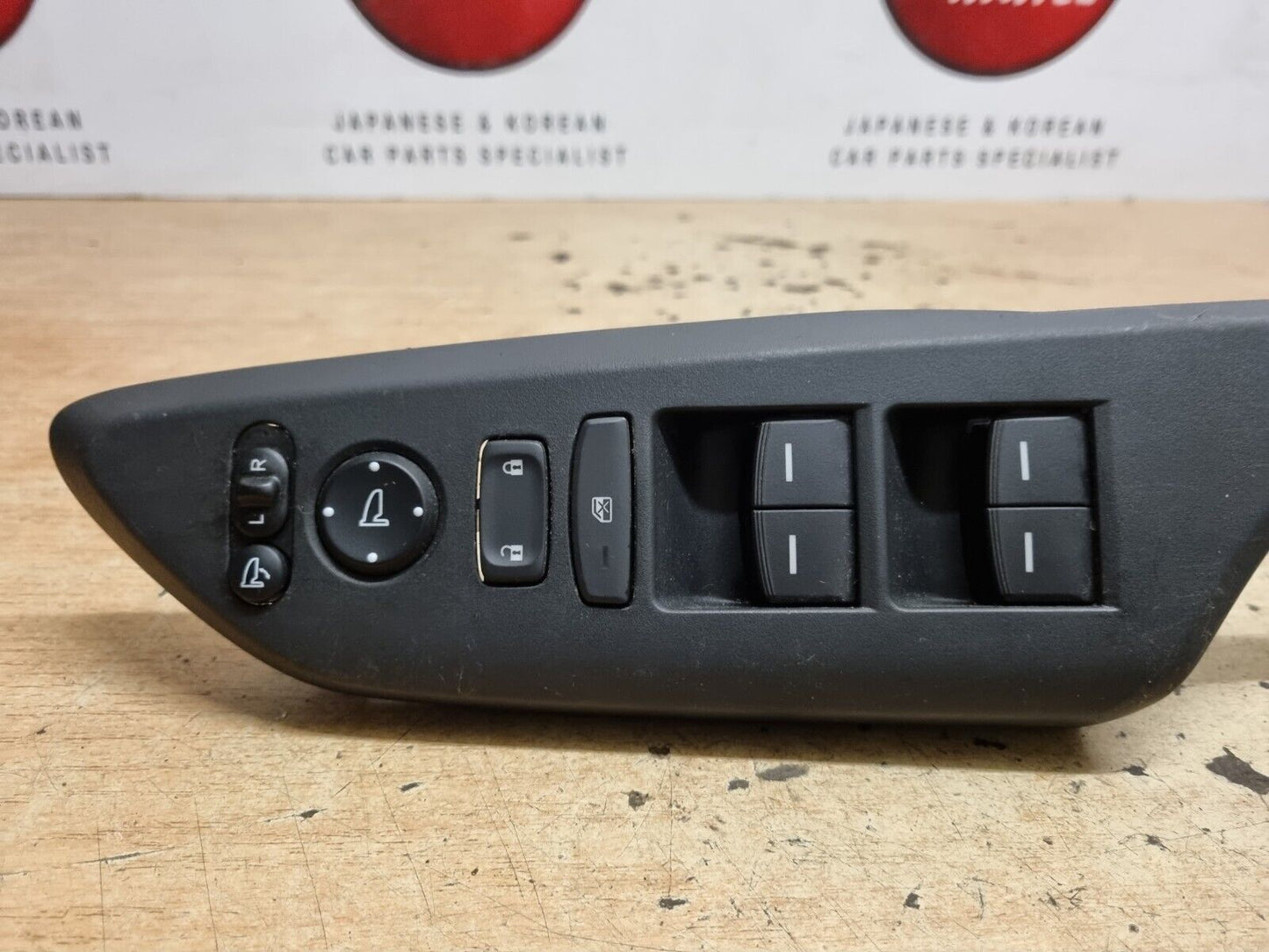 HONDA CIVIC MK10 2017-2022 GENUINE DRIVERS MASTER WINDOW SWITCH 83540TGGE620BLK