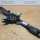 NISSAN QASHQAI J11 NSF PASSENGERS SIDE FRONT WINDOW MECHANISM + MOTOR 2014-2019