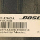 Nissan Qashqai Bose Subwoofer 2010 2011 2012 2013 P/N - 28170 JD65A