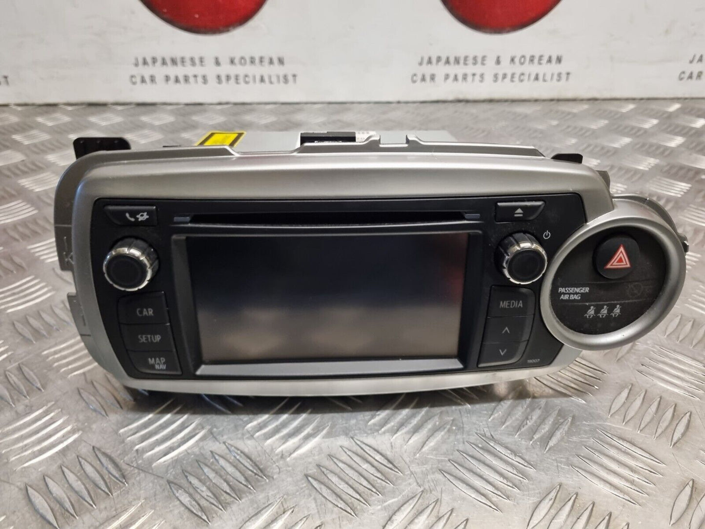 TOYOTA YARIS MK3 2012-2015 COMPLETE SAT NAV STEREO HEAD UNIT + MODULE 861400D020