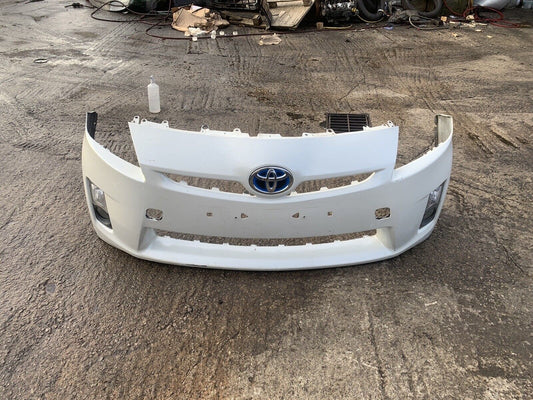 TOYOTA PRIUS 2009-2012 GENUINE FRONT BUMPER IN WHITE