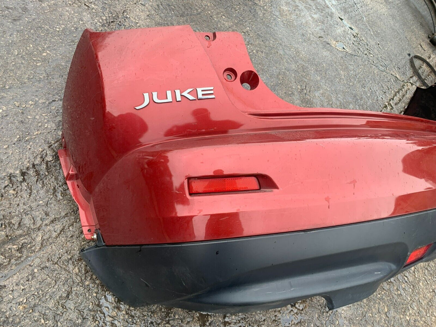 NISSAN JUKE F15 2010-2014 PRE-FACELIFT GENUINE REAR BUMPER RED