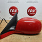 SUZUKI SWIFT 2005-2010 GENUINE PASSENGERS SIDE ELECTRIC HEATED WING MIRROR RED