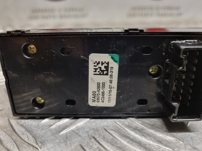 Kia Ceed Mk2 2015-2018 Jd Genuine Drivers Front 4 Way Window Switches 93570A2600 6
