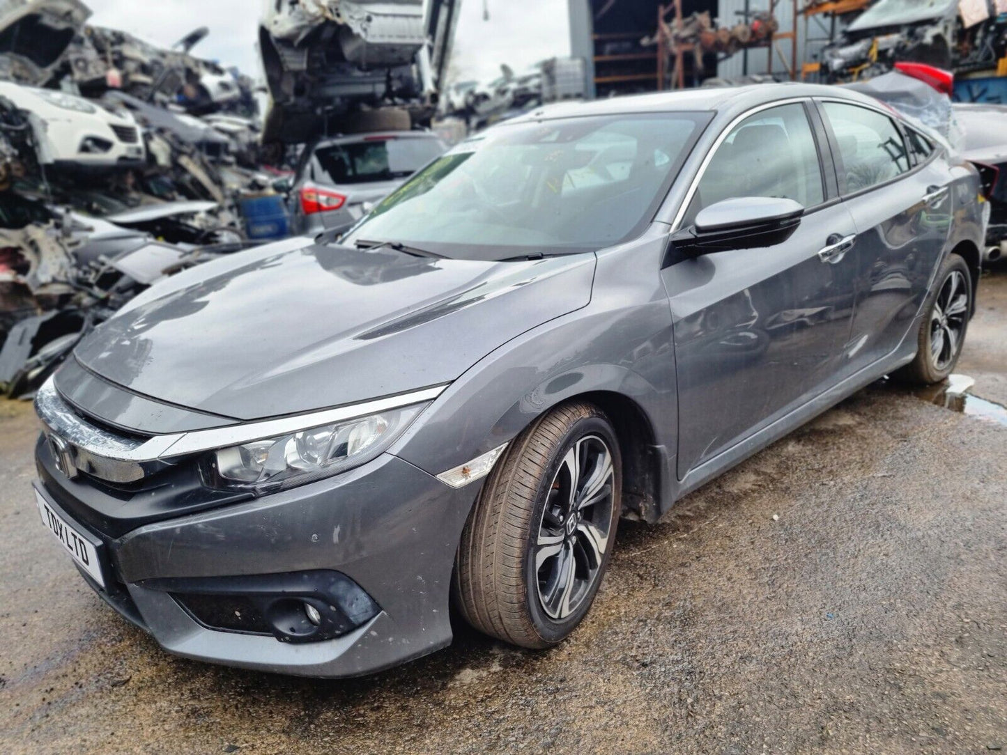 2019 HONDA CIVIC SR MK10 SALOON 1.0 VTEC PETROL CVT AUTO VEHICLE FOR BREAKING