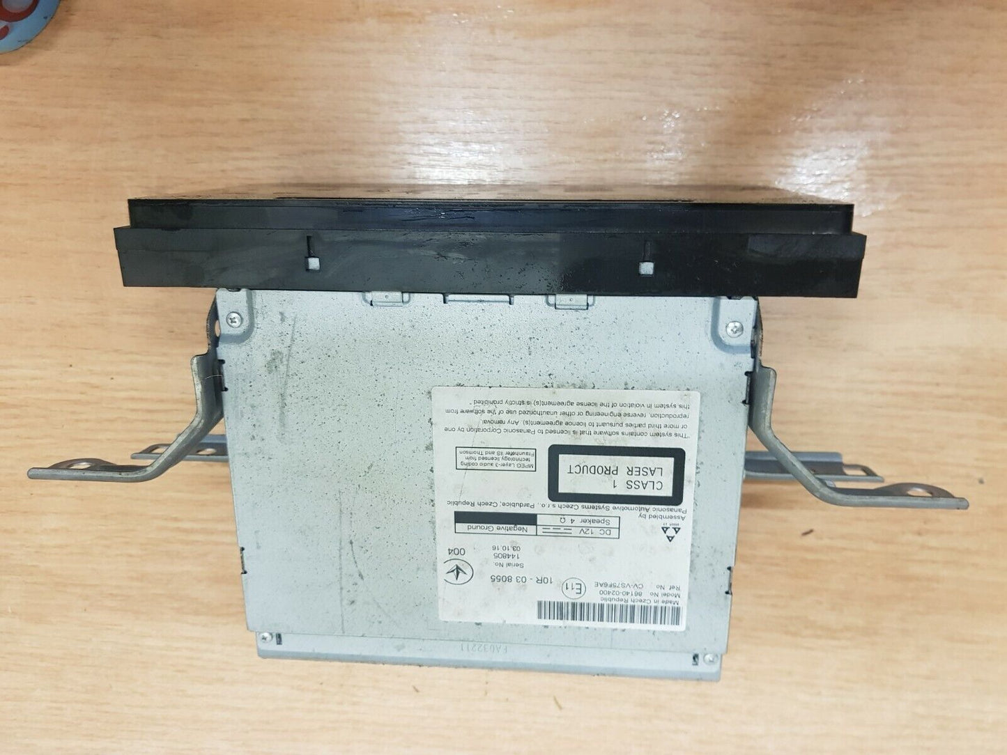 Toyota Auris MK2 Sat Nav Stereo Unit 2015 2016 2017 2018 P/N: 86140-02400