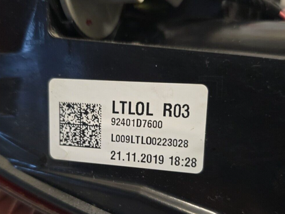 HYUNDAI TUCSON TL/TLE MK3 2018-2020 FACELIFT PASSENGERS REAR OUTER BRAKE LIGHT