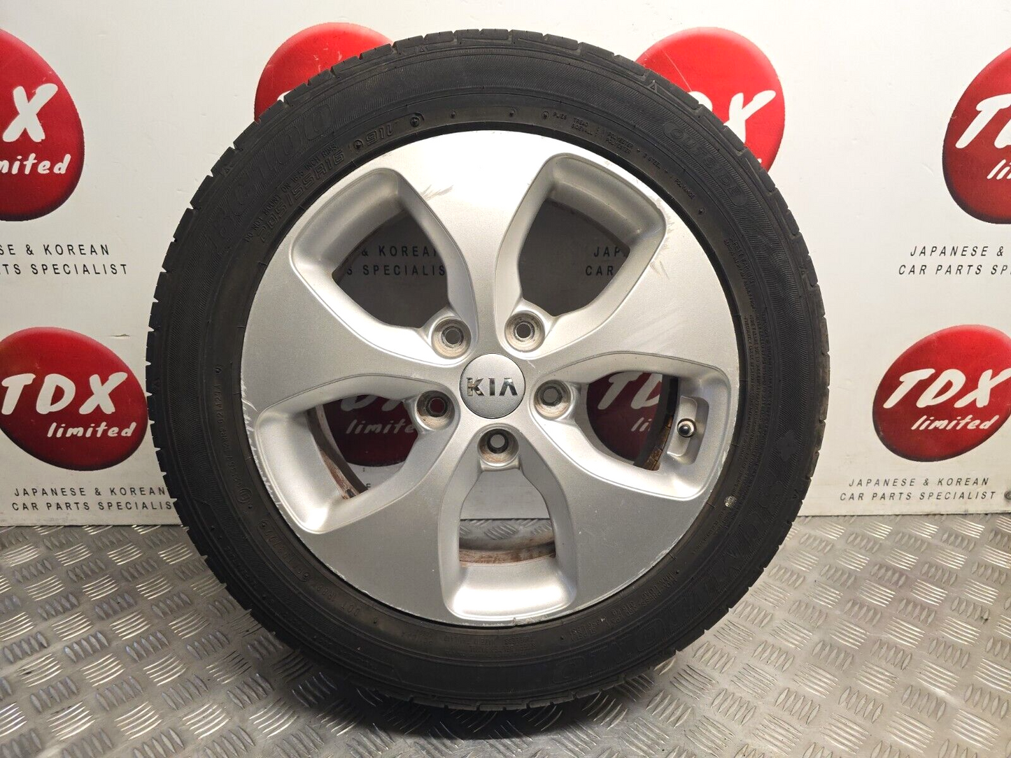 KIA CARENS (RP) MK3 2013-2019 16" GENUINE ALLOY WHEEL 6MM 205/55/16 52910-A4100