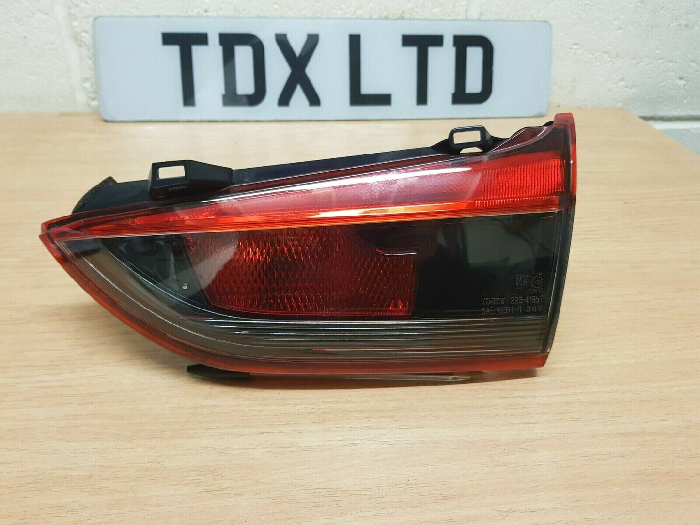 Mazda 6 Saloon Tailgate Light Driver Side 2013 2014 2015