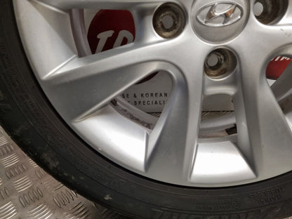 HYUNDAI I20 PB 2008-2014 15" INCH GENUINE ALLOY WHEEL 185/60/15 6MM 52910-1J805