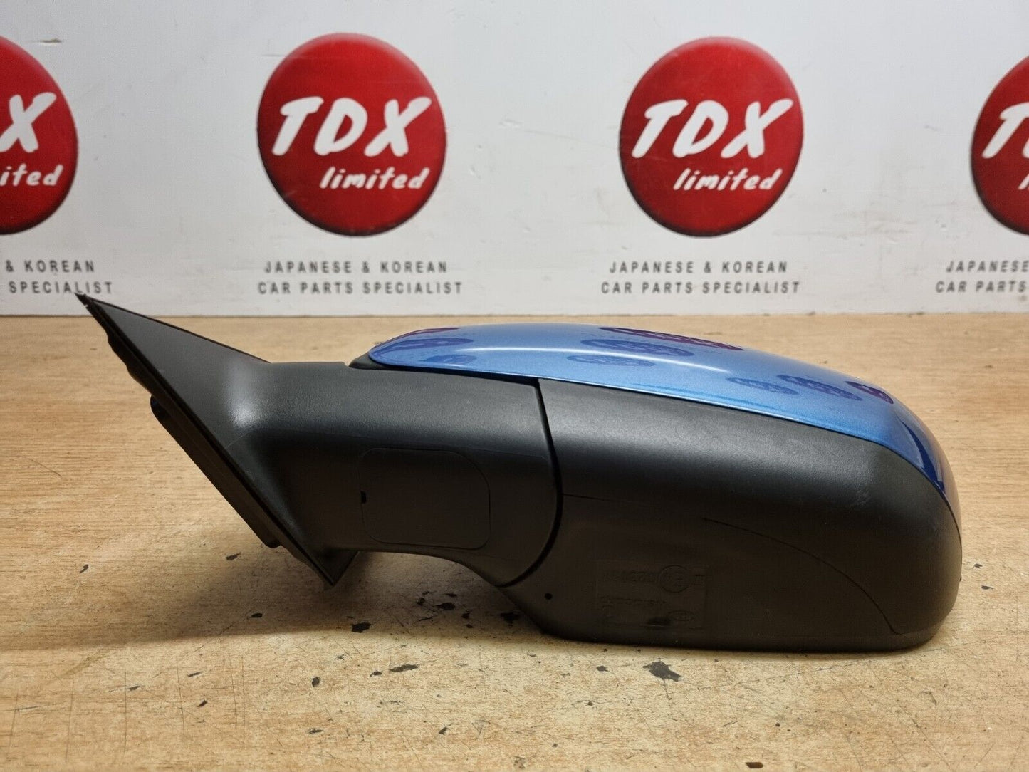 KIA VENGA YN 2010-2018 GENUINE PASSENGERS SIDE ELECTRIC WING MIRROR BYTE BLUE 5B