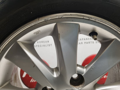 KIA PICANTO (TA) 2011-2017 14" INCH GENUINE ALLOY WHEEL 165/60/14 6J 52910-1Y150