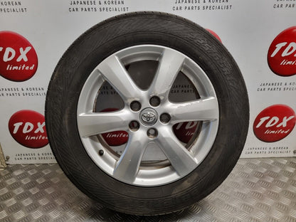 TOYOTA RAV4 MK3 2006-2012 17" INCH GENUINE ALLOY WHEEL 3MM TREAD 225/65/17 7J
