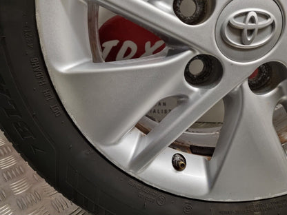 TOYOTA AURIS MK2 E18 2012-2018 15" INCH GENUINE ALLOY WHEEL 7MM TYRE 195/65/15