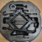 HYUNDAI I30 MK2 2013-2017  15" GENUINE SPACE SAVER ALLOY + TOOL KIT FOAM INSERT