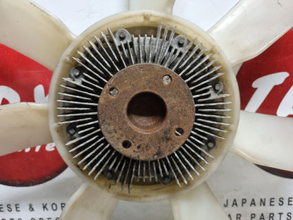 NISSAN NAVARA D40 2.5 DCI MK2 2005-2015 DIESEL GENUINE CLUTCH FAN WITH BLADES