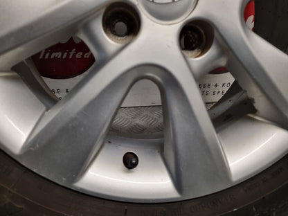 HYUNDAI I20 (PB) 2008-2014 15 INCH GENUINE ALLOY WHEEL 5MM 185/60/15 52910-1J805