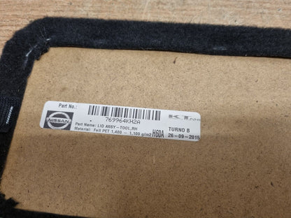NISSAN NAVARA NP300 2015-2020 GENUINE RH LID ASSEMBLY TOOL BOX COVER 769964KH2A