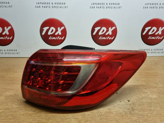 KIA SPORTAGE MK3 SL GENUINE DRIVERS SIDE REAR OUTER TAIL LIGHT LAMP 2010-2013