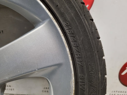 TOYOTA AURIS E150 2006-2012 17" INCH ALLOY WHEEL 5MM TREAD 215/45/17 42611-02E00