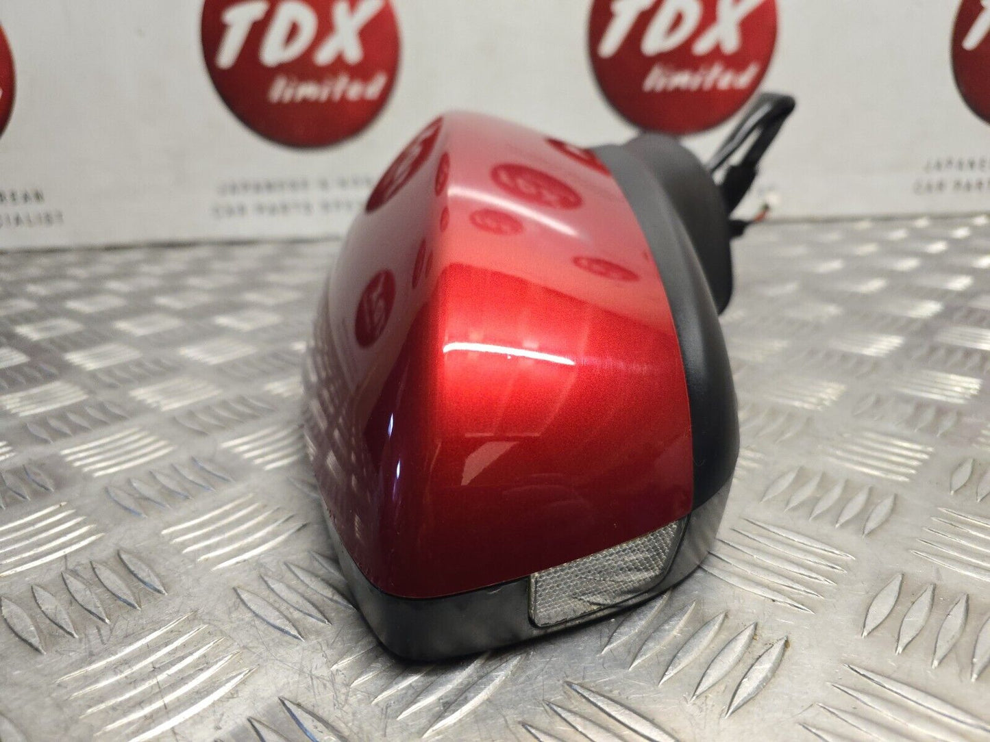 MAZDA 2 (DJ) MK3 2015-2020 GENUINE DRIVERS SIDE POWER FOLD WING MIRROR RED