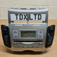 Toyota Yaris Genuine CD Stereo Radio Head Unit + Surround Trim Fascia 2006-2008