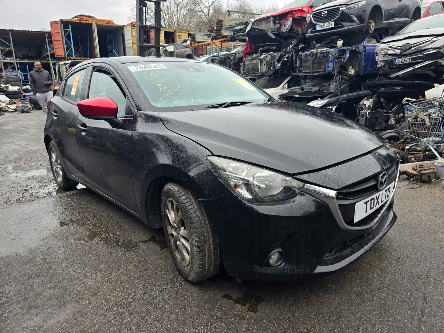 2016 MAZDA 2 (DJ) MK3 RED EDITION 1.5 PETROL 5 SPEED MANUAL 5DR PARTS SPARES