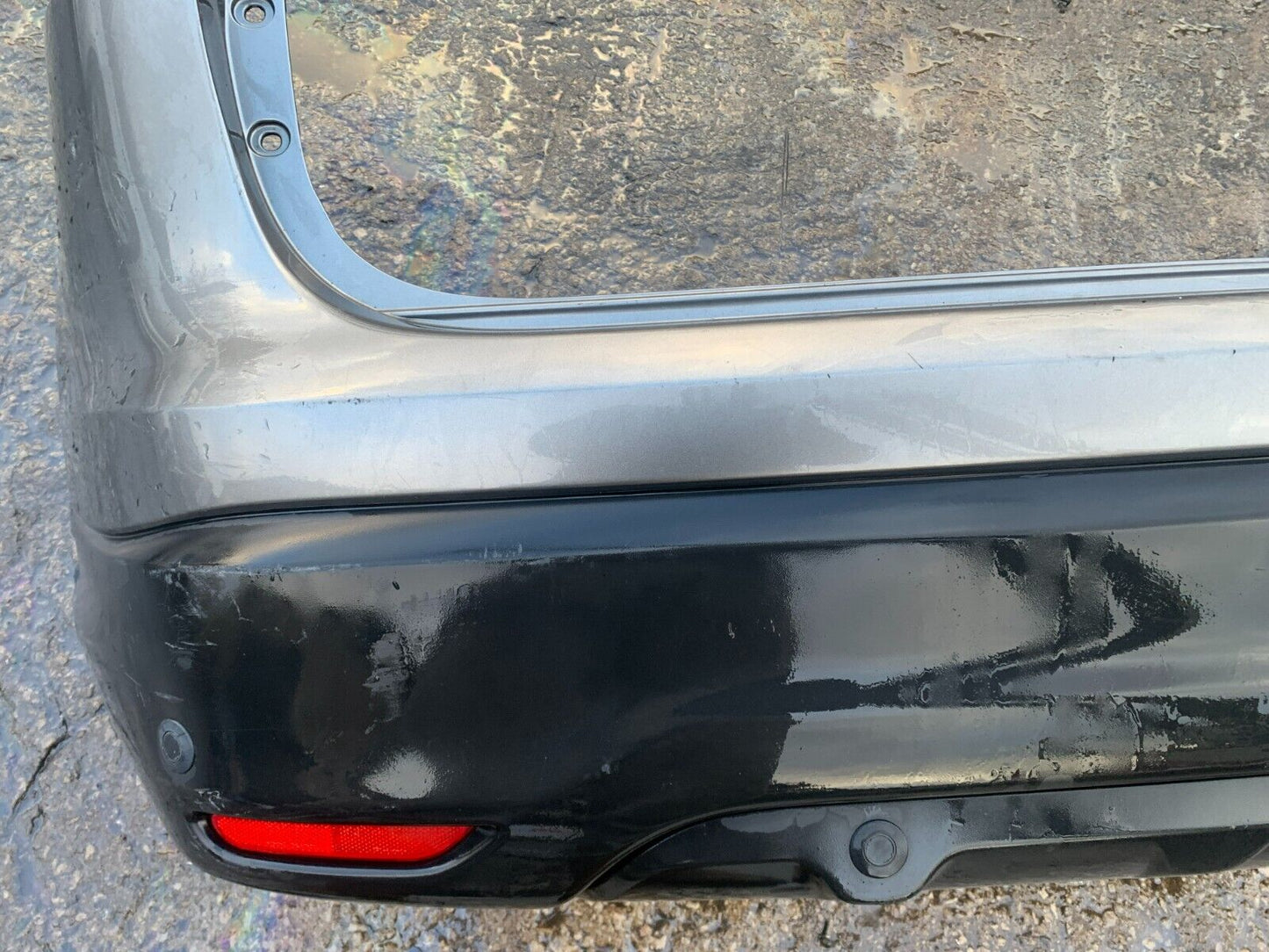 NISSAN QASHQAI J11 2014-2017 PRE-FACELIFT GENUINE REAR BUMPER GREY