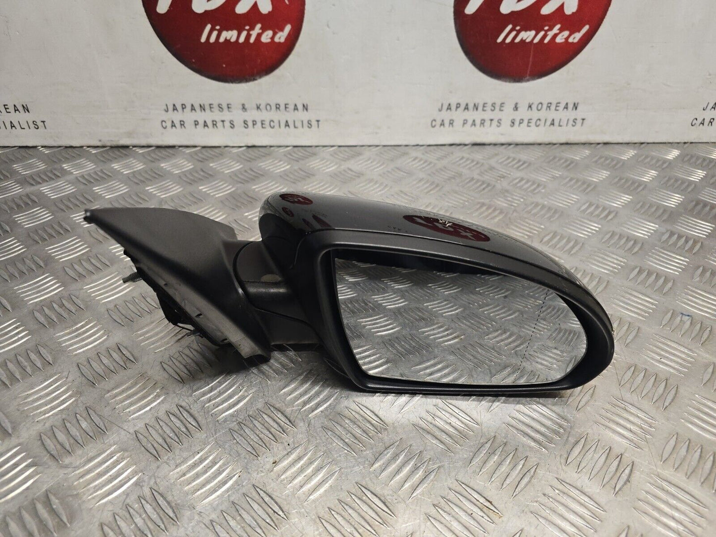 KIA OPTIMA JF 2016-2019 GENUINE DRIVERS SIDE POWER FOLD MIRROR ABP AURORA BLACK