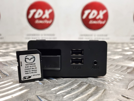 MAZDA 6 (GJ) MK3 2013-2018 GENUINE USB SD CARD HUB PORT READER D09H-669U0