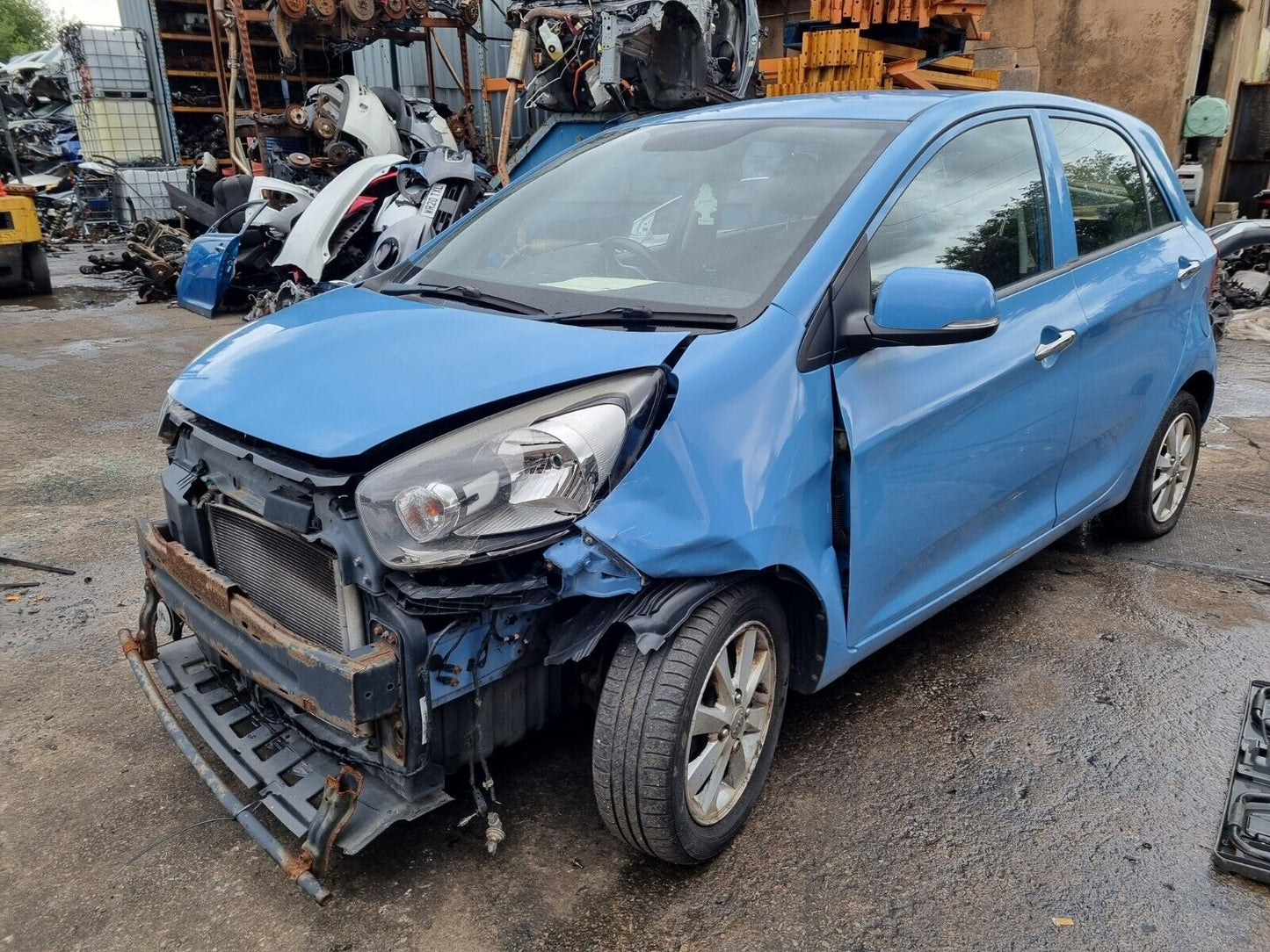 2013 KIA PICANTO 2 MK2 (TA) 1.2 PETROL 5 SPEED MANUAL VEHICLE FOR BREAKING