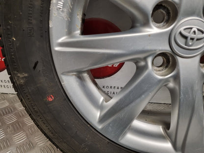 TOYOTA YARIS MK3 2011-2015 15 INCH GENUINE ALLOY WHEEL 7MM 175/65/15 42611-0D610