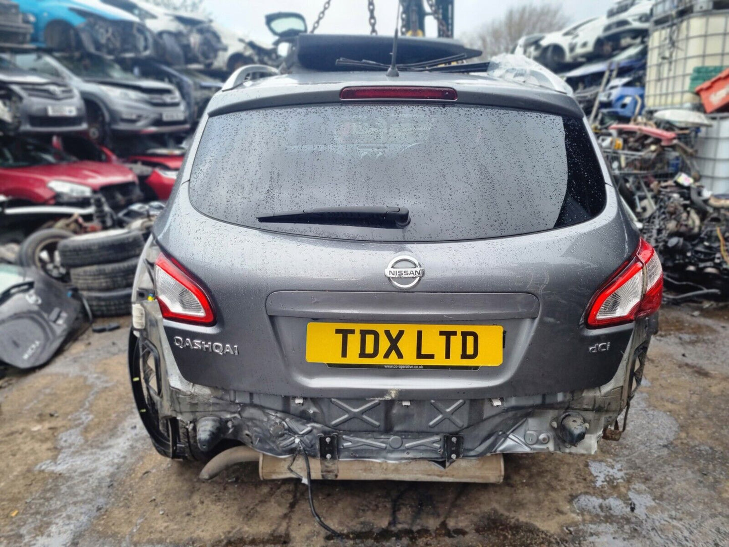 2012 NISSAN QASHQAI J10 N-TEC PLUS 1.5 DIESEL 6 SPEED MAN VEHICLE FOR BREAKING