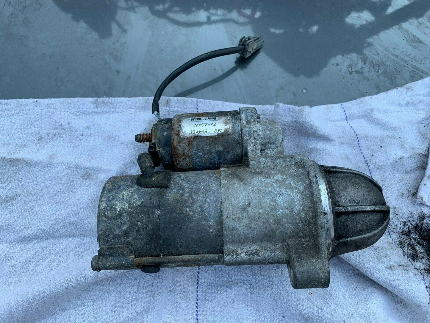 Ssangyong Korando 2.0 Diesel Manual Starter Motor 2012 2013 2014 (A671-151-0101)