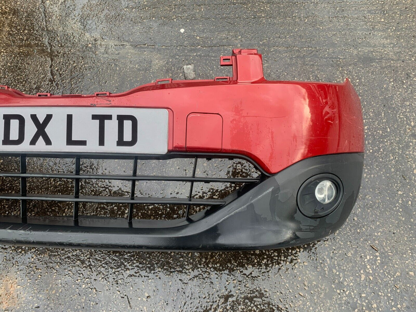 NISSAN QASHQAI J10 2010-2013 FACELIFT GENUINE FRONT BUMPER RED