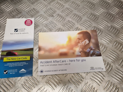 HYUNDAI I30 (GD) MK2 2012-2018 GENUINE OWNERS MANUAL HANDBOOK PACK WALLET BOOK