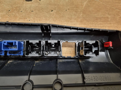 TOYOTA COROLLA MK12 2019-2022 GENUINE DRIVERS DASHBOARD SWITCH TRIM 55432-02810