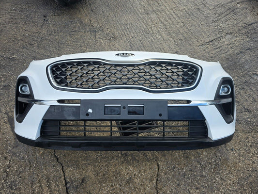 KIA SPORTAGE MK4 2018-2020 FACELIFT FRONT BUMPER IN WHITE