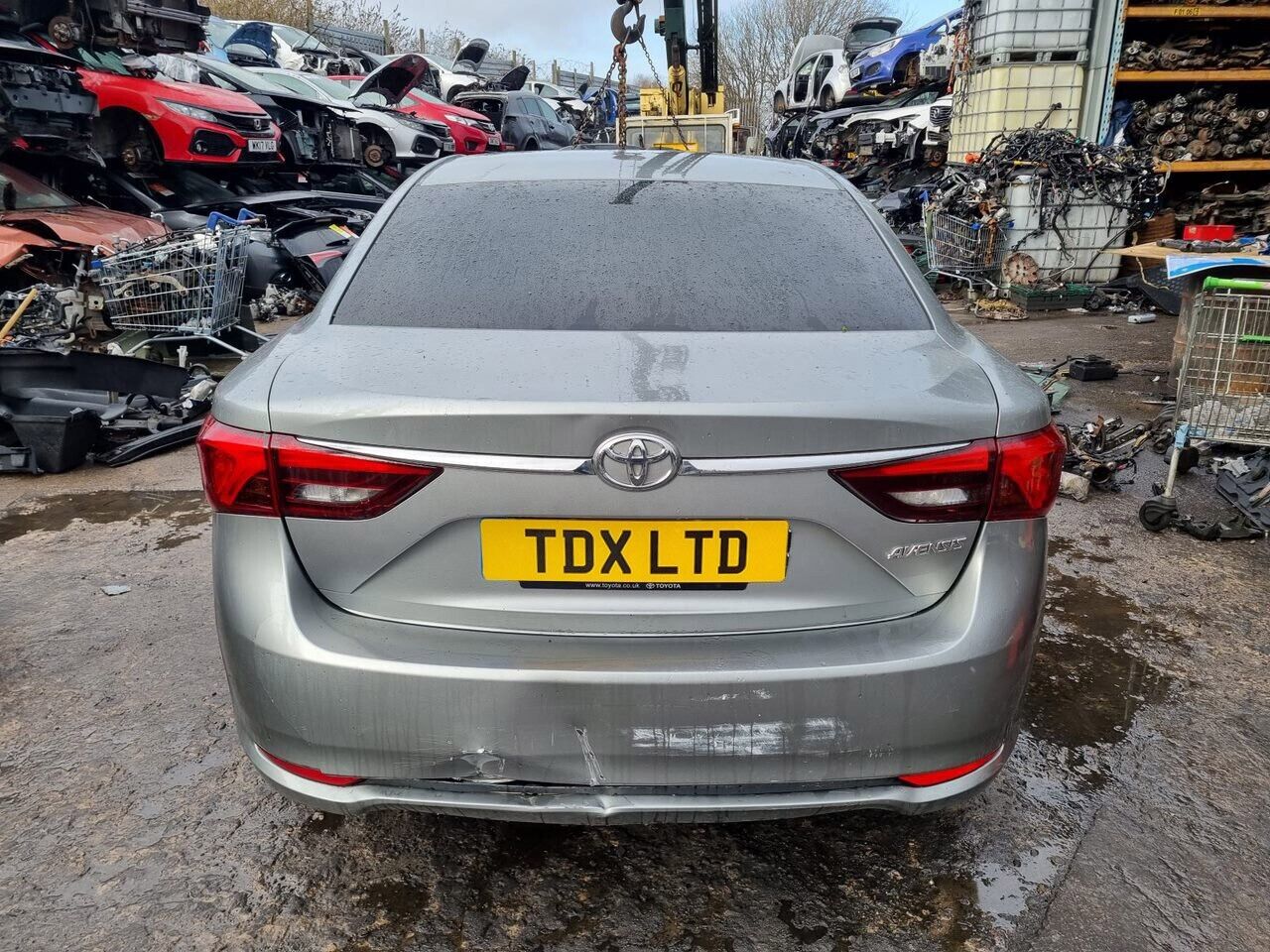 2017 TOYOTA AVENSIS MK3 2.0 D-4D DIESEL 6 SPEED MANUAL WHEEL NUT PARTS/SPARES