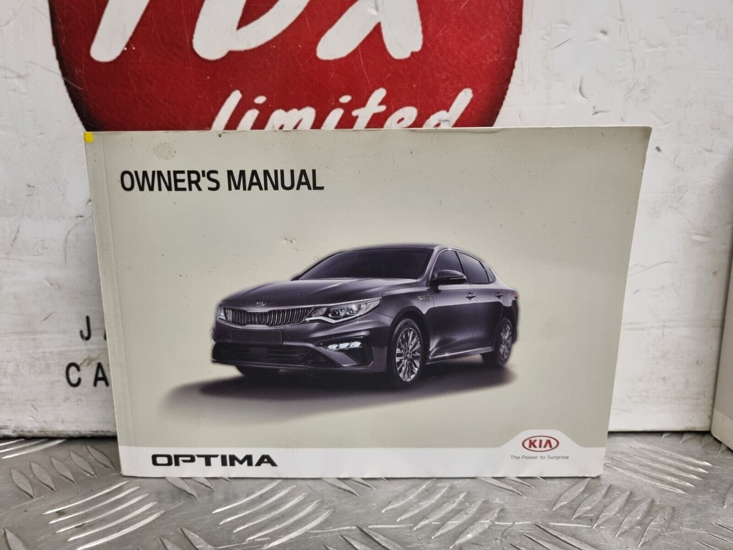 KIA OPTIMA (JF) MK3 2015-2019 GENUINE OWNERS MANUAL HANDBOOK BOOK PACK